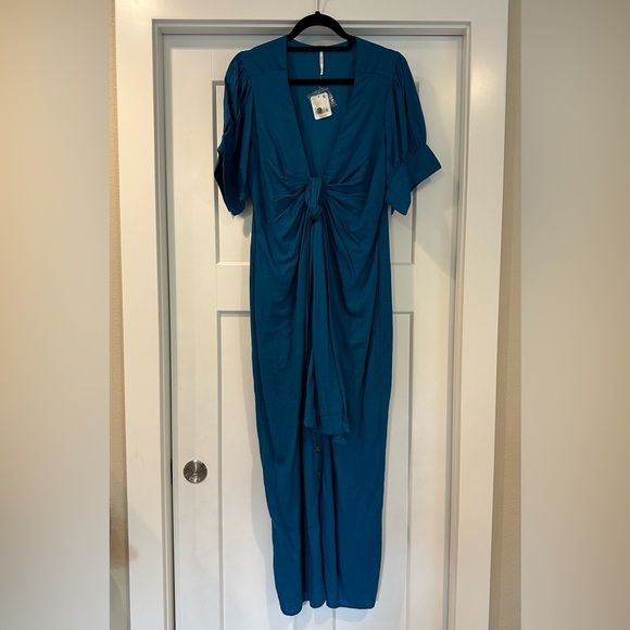 Free People Vintage Summer Midi Dress - Picture 4 of 5